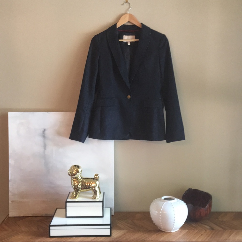 Banana Republic denim blazer 4